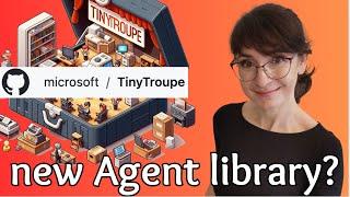 TinyTroupe: A library to simulate Agents for productivity and business scenarios | Test run