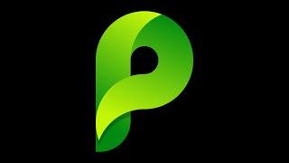 How To make LETTER P LOGO DESIGN with corel draw