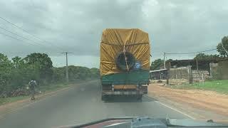 Drive From Brikama to Jiboroh in The Gambia