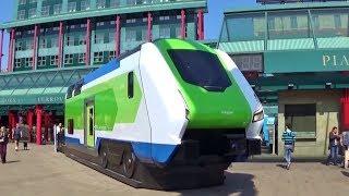 Visita al Mock-up di Caravaggio, nuovo treno per il trasporto regionale di Hitachi per Ferrovienord