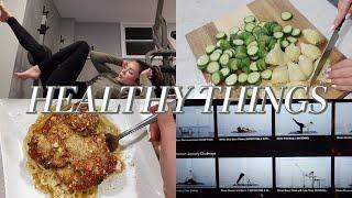 NEW YEAR HEALTHY LIFESTYLE THINGS: lunch & dinner w/chef steph