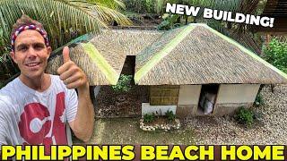 PHILIPPINES BEACH HOME - Cateel Building Project Complete (Davao Land)