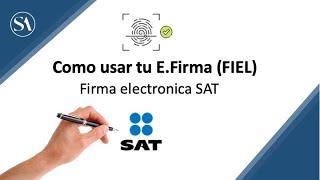 Cómo firmar documentos de forma electrónica o firma digital