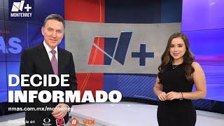 Las Noticias Nmás Monterrey Gregorio Martínez y Anasofía Contreras Viernes 22 de Noviembre 2024