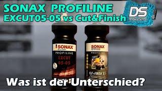 SONAX ExCut05-05 vs Cut&Finish: Unterschiede der beiden One-Step und Medium Polituren