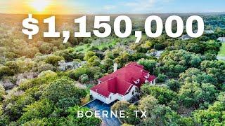 Tour a $1,150,000 Guadalupe Riverfront Property in Boerne, Texas!