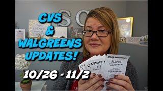 CVS & WALGREENS UPDATES 10/26 - 11/2 | CRT & EARLY DEAL SCENARIOS!