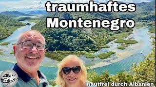 #245 traumhaftes Montenegro, mautfrei durch Albanien, umzingelt von Schafen