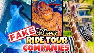 Top 5 Fake Disney Ride Travel Companies at Disney World - Animal Kingdom