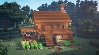 Minecraft | How to Build a Simple Survival House | Starter House