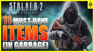 11 MUST HAVE ITEMS in Garbage | Stalker 2 Guide | Don't Miss These!