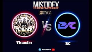 تورنومنت  Thunder vs BC) Origin )