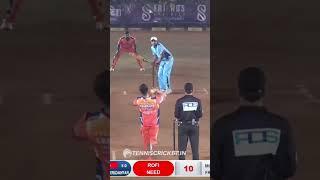 Krishna satpute powerful long six ️#cricket