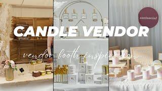 Candle Store Pop Up Shop Inspiration | Vendor Booths