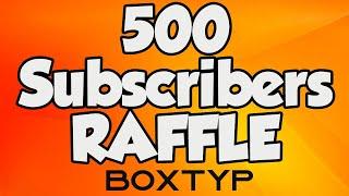 Boxtyp Basketball Trading Cards 500 Subscribers Raffle