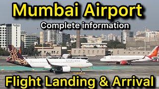 Mumbai Airport Flight Landing & Arrival Information