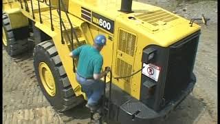 Komatsu WA600 Cargadora frontal Operacion y mantenimiento