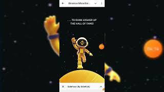 Moonbix Telegram bot from Binance+ Sidekickfans Telegram bot pass 100% free️ mint for my friends,