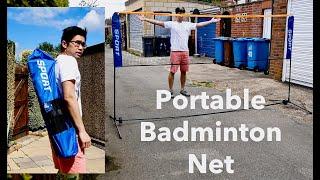 Sport2go Portable Badminton Net - Unboxing, Set Up and Review