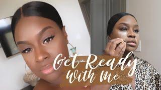 GRWM: NATURAL MAKEUP LOOK FOR DARK SKIN | IAMSHERIKAB