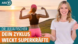 Zyklus der Frau: Einfach erklärt und zyklusbasiertes Training | Dr. Julia Fischer | ARD Gesund