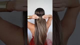 Coiffure facile : chignon bas (idéal pour les occasions) #hairtutorial #tutocoiffure #coiffurefacile