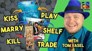 Play Shelf Trade - Aquatica - Onitama - Smart Phone Inc - With Tom Vasel