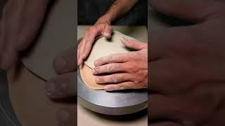 Making Ceramic 3 Footed Serving Bowl. | کاسه سرو سه پایه سرامیکی #ceramic #claybowl