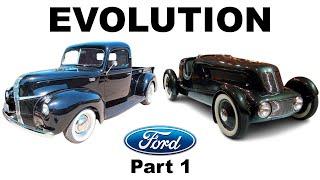 Evolution of Ford cars - Models in chronological order (Part 1)