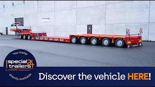 Faymonville - VarioMAX extendable lowbed trailer with 8 (3+5) axles