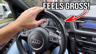 How to FIX a leather steering wheel