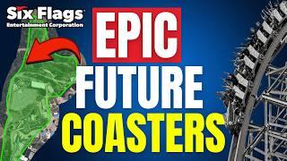 EPIC New Coasters & Expansions Coming Soon To These Six Flags Parks??