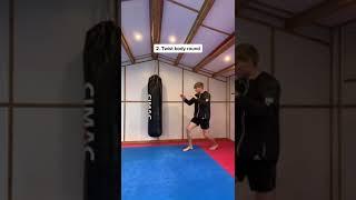 Jumping back kick tutorial