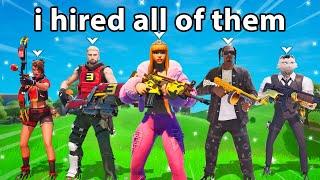 I Hired EVERY *BOSS* In Fortnite