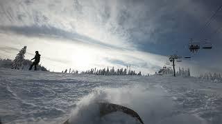 Snowboarding at The Summit