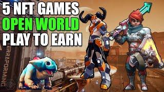 5 Blockchain Games - Open World Gameplay