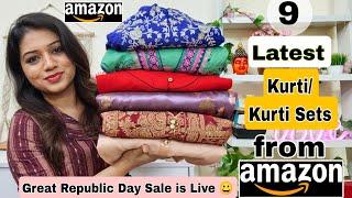  Amazon Huge Kurta Sets, Kurtis, Dresses & Winter wear Haul Starting Rs.243|️Amazon Haul