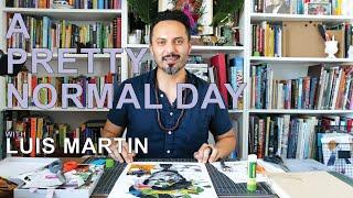 A Pretty Normal Day with Collage Artist Luis Martin