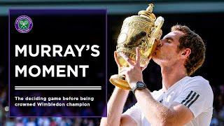 Andy Murray's Final Game vs Novak Djokovic Before Being Crowned Wimbledon Champion 