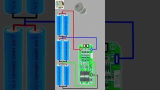 12volt 3s 20a BMS connection #princeproinvention #bms #12volts