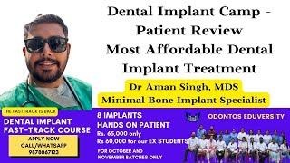 Free Dental Implant Camp | Most affordable Dental Implant Treatment |Learn how to Put Dental Implant