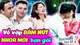 Vồ vập bấm nút KHÓA MÔI bạn gái anh thợ tóc tấu hài Quyền Linh Ngọc Lan cười bò | Bạn Muốn Hẹn Hò