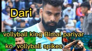 Baglung golkot ko Bimal pariyar ko power full spike ko collection video️️️️️