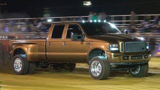 Truck Pulling: Street Diesel Trucks. Richmond, Ky Battle Of The Bluegrass 2022.