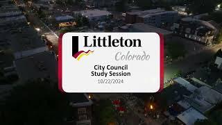 City Council - Study Session - 10/22/2024