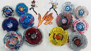 Beyblade Generations Battle ALL L-Dragos vs ALL Pegasus Marathon Battle!