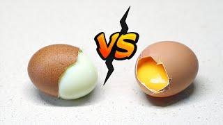 How to tell if an egg is Hard Boiled or Raw without cracking it!