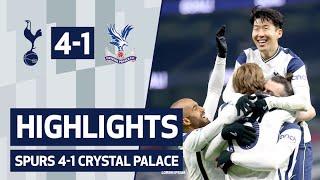 BALE AND KANE DOUBLES DEFEAT PALACE | HIGHLIGHTS | Spurs 4-1 Crystal Palace