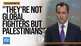 Miller Faces Tough Questions on Palestinian Self-Defense Amid Settlement Expansion | Dawn News Eng