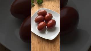 Easter eggs dyeing with onion skins #eastereggs #easter  #egg #choicemyfood